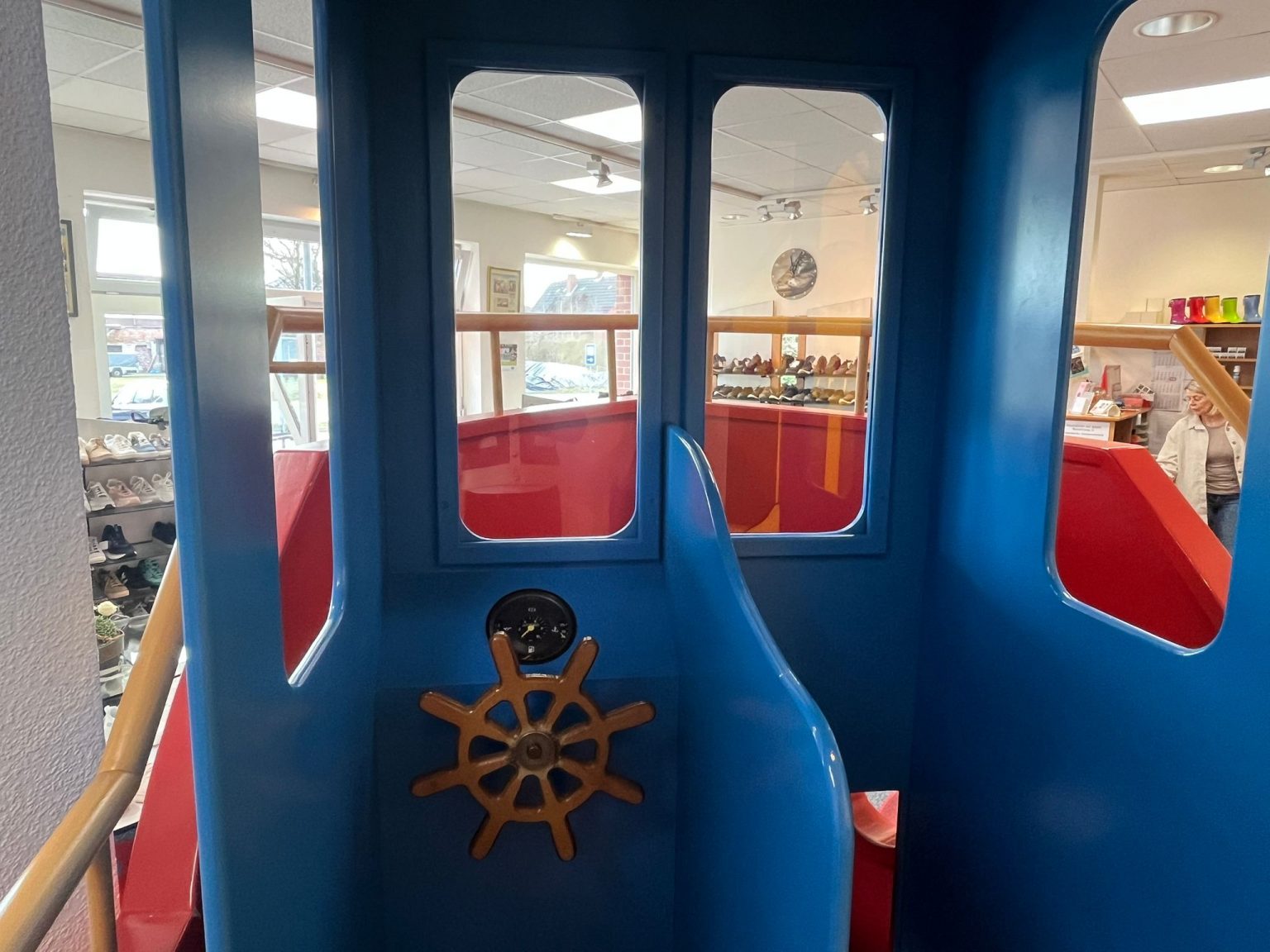 Cockpit Klettergerüst schiffdesign